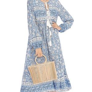 Cute spring dress. Boho chic. Size small (4/6)